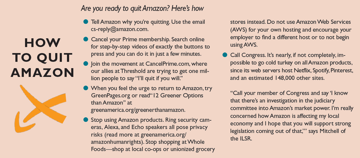 why to cancel amazon infographic