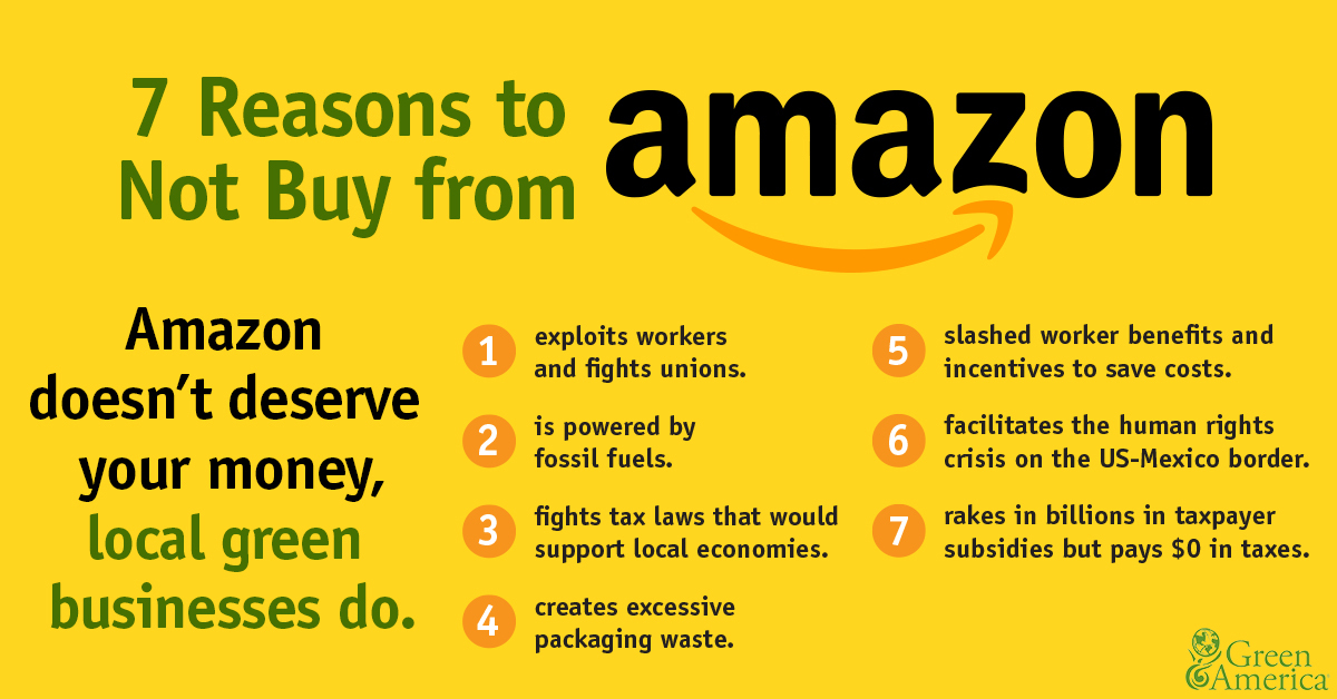 how to resist amazon and why