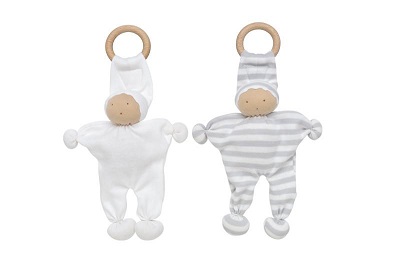 organic wooden teething toy