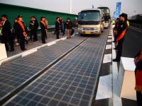 solar road in china