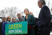 Green New Deal press conference