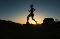 Woman Running, Saz Healthy Living promotes a balanced lifestyle