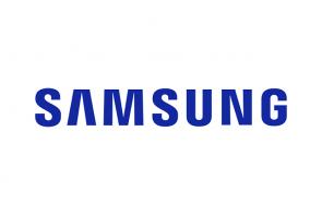 Image: Samsung logo. Title: Samsung Makes Progress on Ensuring Worker Safety