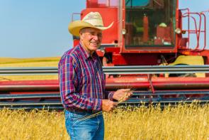 Bob Quinn, regenerative farmer and President and Founder of Kamut International