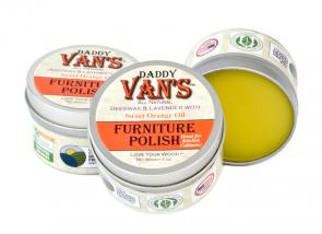 Daddy Van's All Natural Beeswax & Lavender with Sweet Orange Oil Furniture Polish