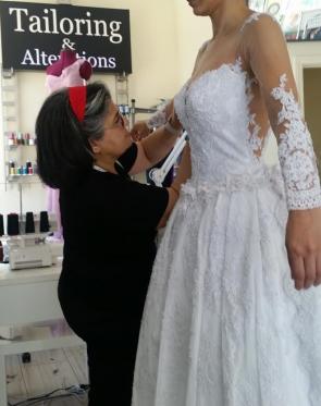 Wedding Gown  Alterations