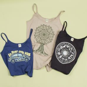 Organic Made in the USA Tees & Tanks