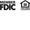 Member of FDIC logo and Equal Housing Lender logo