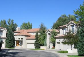 Terra Verde subdivision in Cherry Creek neighborhood, Denver, CO.