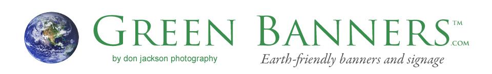Don Jackson Photography / Green Banners logo