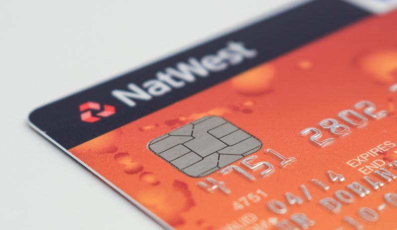 NatWest bank card