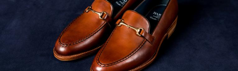 mens leather loafers in brown