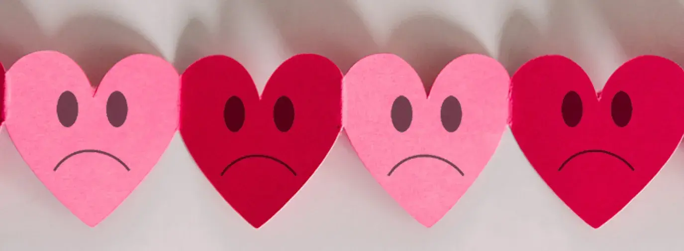 title of article set on graphic of hearts