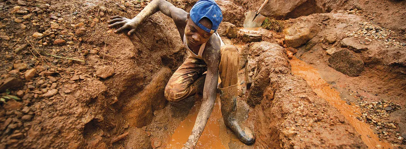 Coltan from toxic tech