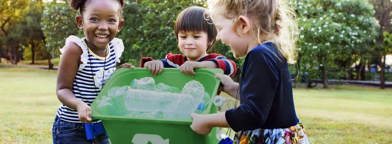 kids recycling
