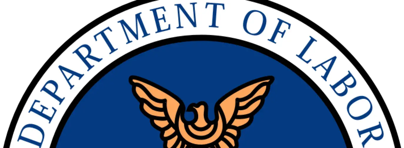 Image: Department of Labor logo. Title: Green America & Child Labor Coalition Warn of Curtis Ellis in Dept. of Labor