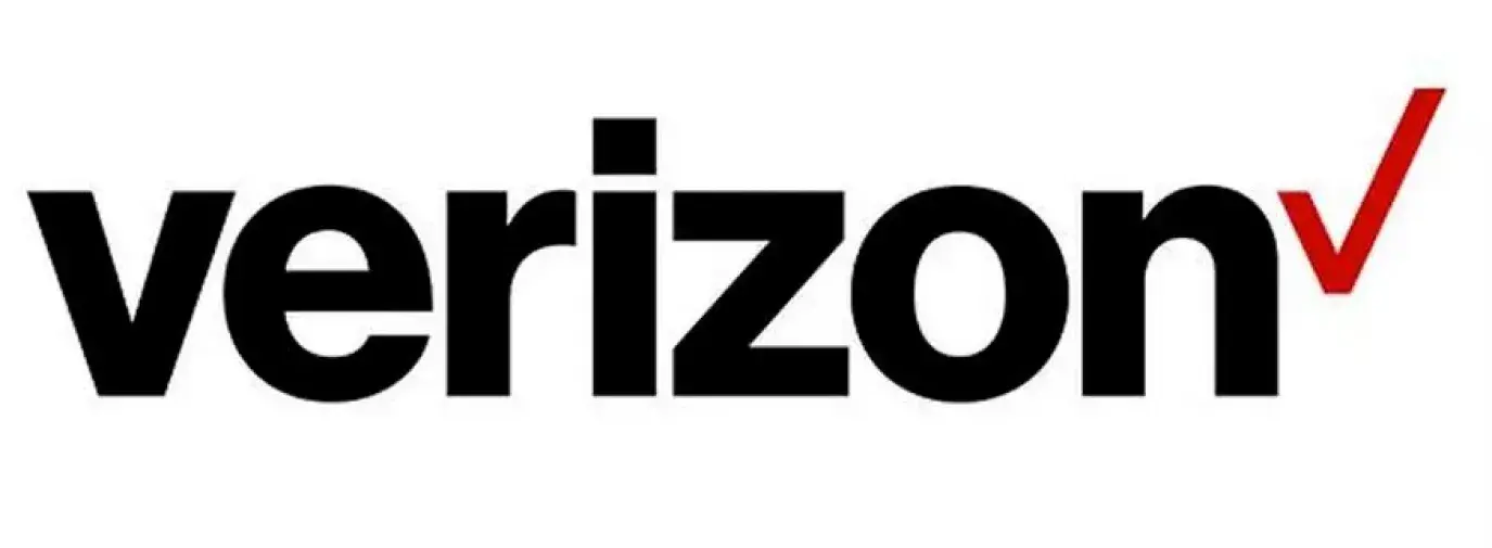 Image: Verizon logo. Title: Verizon Commits to 50% Clean Energy by 2025