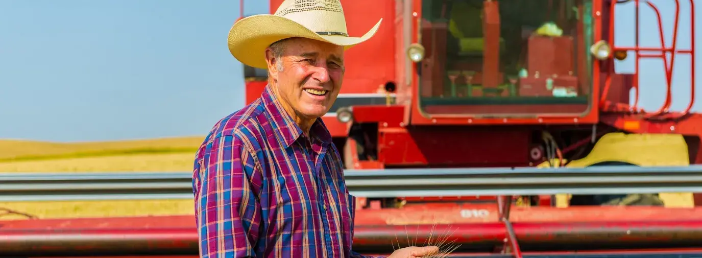 Bob Quinn, regenerative farmer and President and Founder of Kamut International