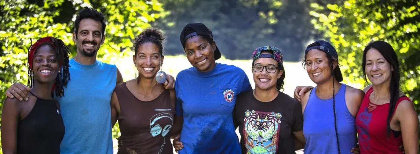 group of people at Soul Fire Farm