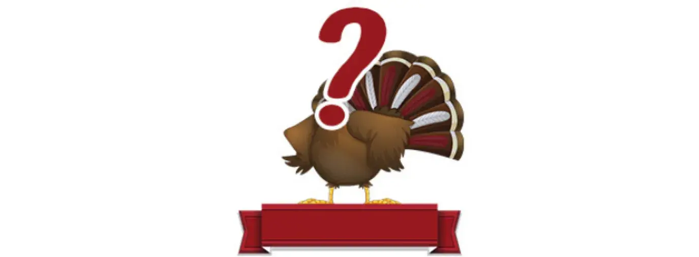 Image: cartoon turkey. Topic: Corporate Turkeys