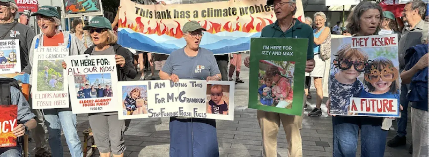 Tell US megabanks: Stop bankrolling fossil fuels!
