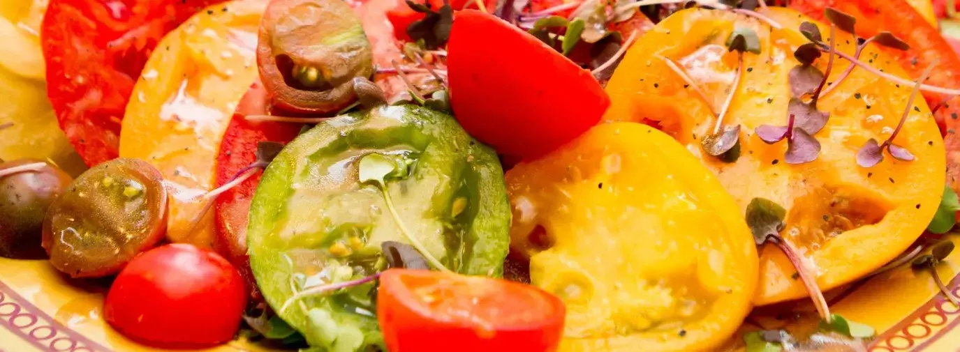 A tomato spread by Green Plate Catering