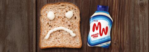 Miracle food, real food. Miracle Whip is fake food, a synthetic