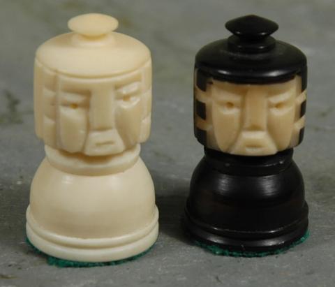 Tagua chess pawn figurines. Fair Trade Gift Guide.