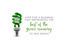 vote for a green business to win $5000