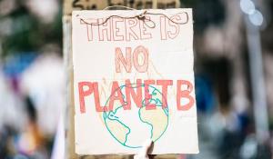 sign that reads There Is No Planet B