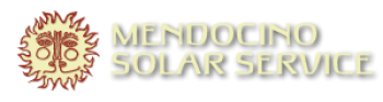 Mendocino Solar Service logo