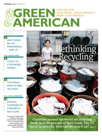 Rethinking Recycling magazine cover
